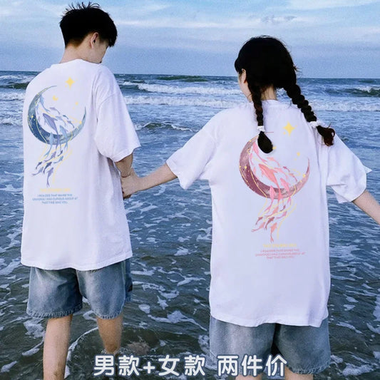 Matching Couple T Shirt Mr Right Mrs Always Right Couple TshirtsAnniversary Gift y2k clothes Cute Clothes for Couples 2024 - Lovaki