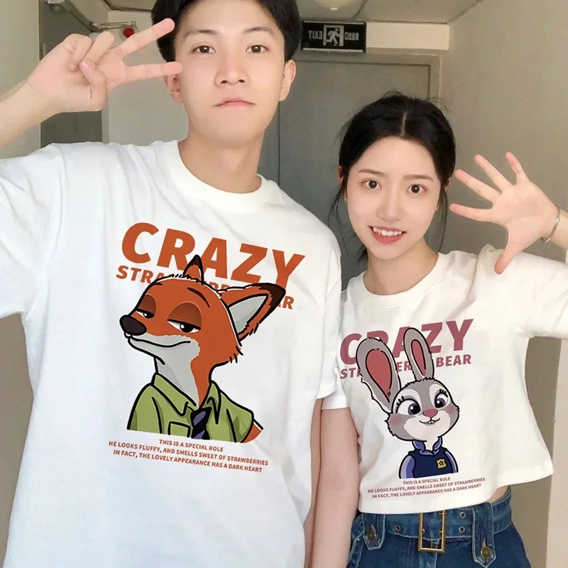 oversized t shirt Honeymoon Couple Outfits Dating Couples Anniversary Gifts y2k top graphic t shirts - Lovaki