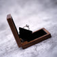 Wedding ring box for wedding ceremony Set Holder For Women Men Personalized I love you Engagement Valentine Birthday Gift Case - Lovaki