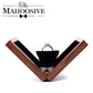 Wedding ring box for wedding ceremony Set Holder For Women Men Personalized I love you Engagement Valentine Birthday Gift Case - Lovaki