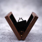 Wedding ring box for wedding ceremony Set Holder For Women Men Personalized I love you Engagement Valentine Birthday Gift Case - Lovaki