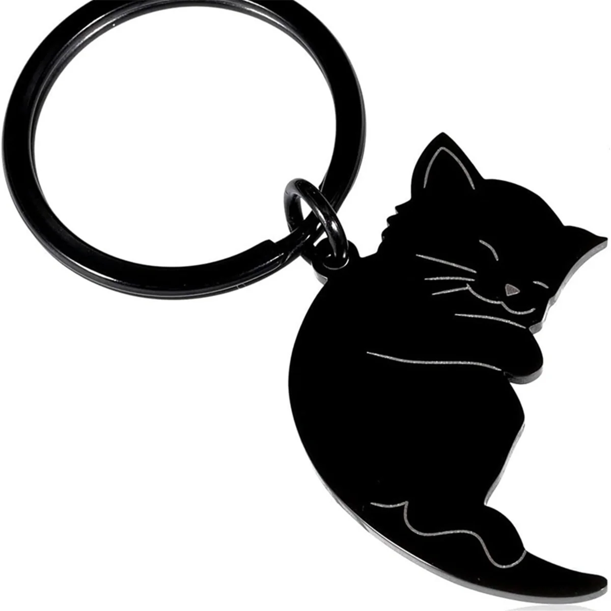Couple Gift Keychain Cute Valentine's Day Gifts for Him,Her,Cat Lover,Best Friend Husband Wife,Gift for Birthday New Yea - Lovaki
