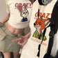 oversized t shirt Honeymoon Couple Outfits Dating Couples Anniversary Gifts y2k top graphic t shirts - Lovaki