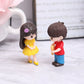 1Set Mini Cute Figurines Miniature Couple Accessories For Lover Wedding Gift Miniature Landscape Ornaments Doll House Decoration - Lovaki