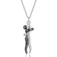 Hug Couples Pendant Necklace for Him and Her, The Tale of Two Lovers Jewelry, Affectionate Hug Necklaces Couple for Women Men - Lovaki
