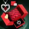 Elegant Rose Jewelry Gift Set with Necklace - Valentine's/Xmas/Mother's Day Present for Her - Perfect for Wife, Daughter, Girlfr - Lovaki