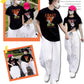 oversized t shirt Honeymoon Couple Outfits Dating Couples Anniversary Gifts y2k top graphic t shirts - Lovaki