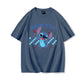 Couples Matching T Shirt Her Stitch His Angle Funny Graphic T Shirts Women Men 100% Cotton Summer Clothes Couple's Clothing - Lovaki
