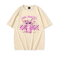 Couples Matching T Shirt Her Stitch His Angle Funny Graphic T Shirts Women Men 100% Cotton Summer Clothes Couple's Clothing - Lovaki