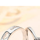 New Couple Engagement Rings 925 Sterling Silver Lovers Ring Jewelry for Propose Girlfriend Valentines Day Christmas Gifts - Lovaki
