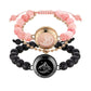 TOTWOO Long Distance Touch Bracelets for Couples, Vibration & Light up for Love Couples Bracelets | Long Distance Relationship - Lovaki