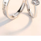 New Couple Engagement Rings 925 Sterling Silver Lovers Ring Jewelry for Propose Girlfriend Valentines Day Christmas Gifts - Lovaki