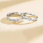 Simple Design Couple Ring 925 Sterling Silver Couples Promise to Each Other Really Silver Lover Wedding Engagement High Jewelry - Lovaki