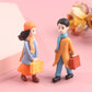1Set Mini Cute Figurines Miniature Couple Accessories For Lover Wedding Gift Miniature Landscape Ornaments Doll House Decoration - Lovaki