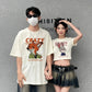 oversized t shirt Honeymoon Couple Outfits Dating Couples Anniversary Gifts y2k top graphic t shirts - Lovaki