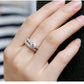 1 pair Vintage Halo 925 Sterling Silver Wedding Ring Set For Women Lady Anniversary Gift Jewelry Bulk Sell - Lovaki