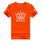 Matching Shirts for Couples Set for Him and Her King Queen T-Shirts Boyfriends Girlfriends Clothes Short Sleeve Graphic Tee Tops - Lovaki