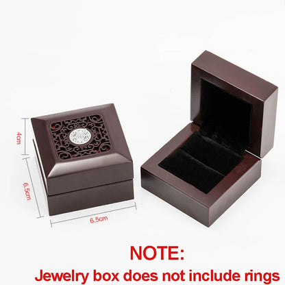 New Couple Engagement Rings 925 Sterling Silver Lovers Ring Jewelry for Propose Girlfriend Valentines Day Christmas Gifts - Lovaki
