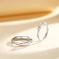 Simple Design Couple Ring 925 Sterling Silver Couples Promise to Each Other Really Silver Lover Wedding Engagement High Jewelry - Lovaki