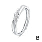 2Pcs Couple Rings For Lovers Steel Wedding Set Women Love Jewelry Silver Color Valentine's Day Anniversary Gifts - Lovaki